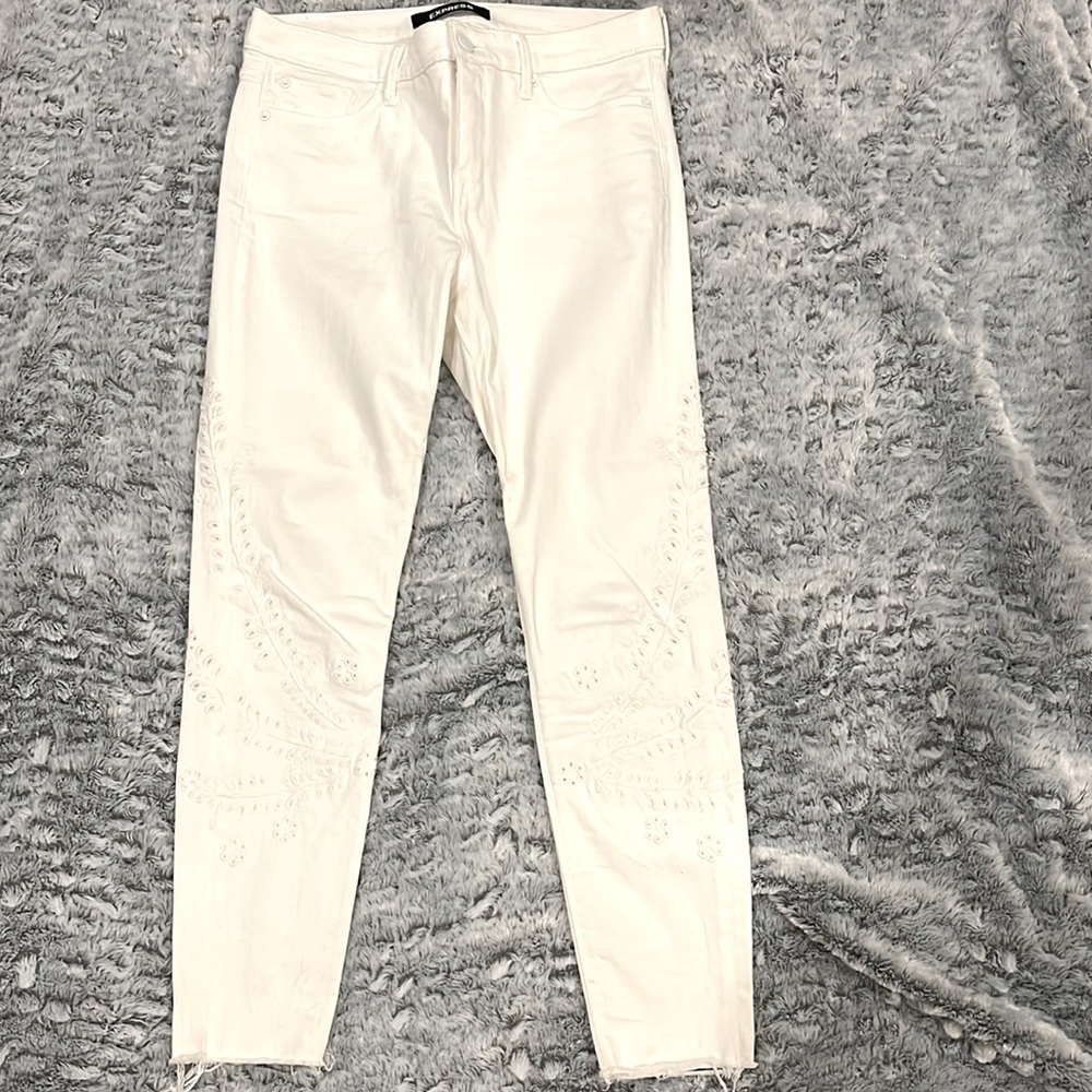 Express Mid Rise Ankle Length